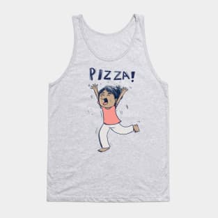 All hail for Pizza - funny quote t shirt Tank Top